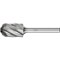 Pferd Carbide Bur - Cylind. (Radius End), ALU Cut - 5/8" x 1" x 1/4" Shank - SC-6 24475 - alternate 1